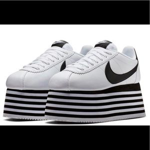 Comme Des Garcons x Nike platform sneakers